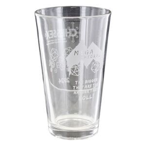 Chessex Mega-Hedral Limited Edition Pint Glass
